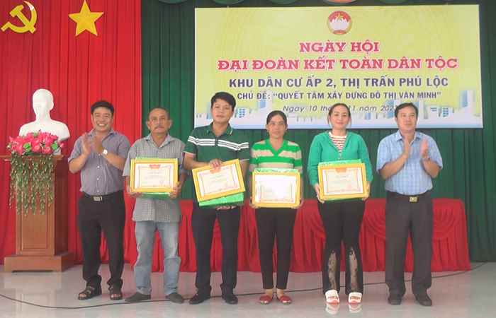 Thạnh Trị: Ngày hội Đại đoàn kết toàn dân tộc ấp 2, thị trấn Phú Lộc